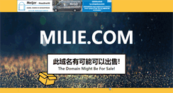 Desktop Screenshot of milie.com
